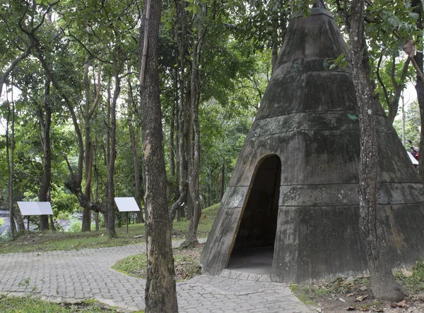 Tenda modello campo teepee — Foto Stock