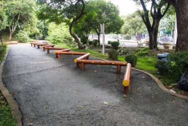 parkta egzersiz donanımları