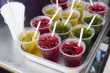 Krizantem, Centella asiatica ve Roselle buz içecek