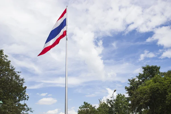 Wafting Thailand flag — Stock Photo, Image