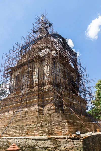 Starobylé pagoda je v rekonstrukci — Stock fotografie