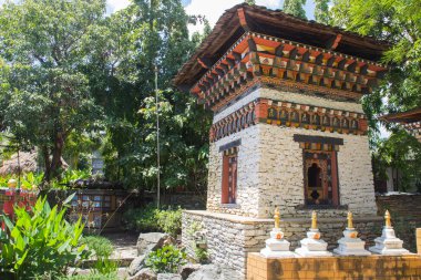 Bhutan Pavyonu mimari