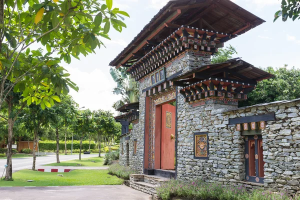 The design of bhutan gateway — Stock Photo, Image