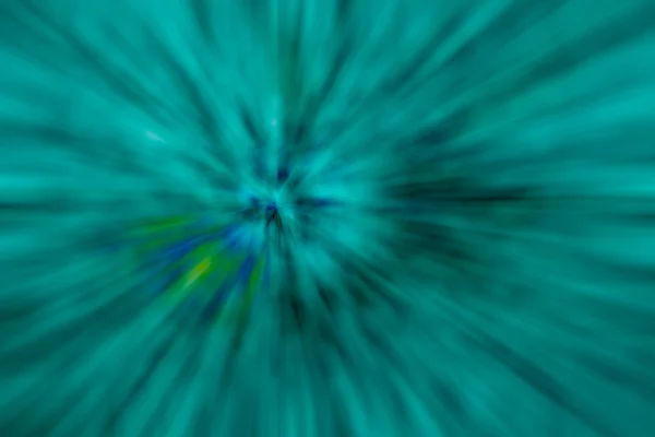 Gröna och blå färg tonar rörelseoskärpa illustration abstract — Stockfoto