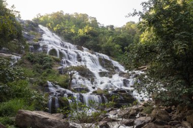 Ulusal parkta şelale