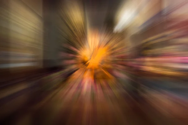 Culoare maro mișcare radială blur abstract de călugăr budist ceară mod — Fotografie, imagine de stoc