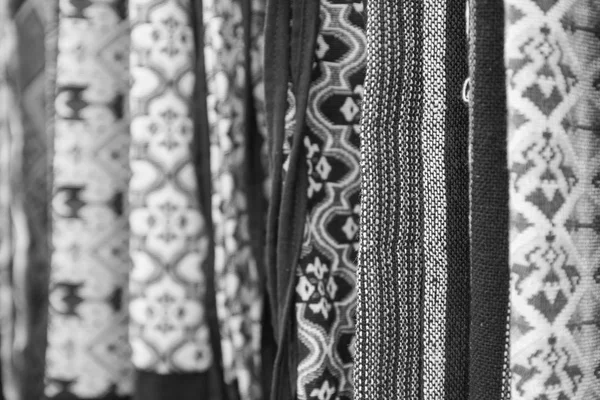 Tajlandia tradycyjnych wyrobów włókienniczych wzór — Zdjęcie stockowe