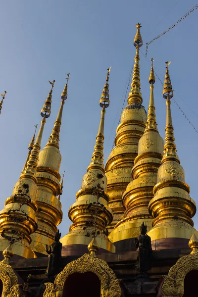 Thailand golden pagoda — Stock Photo, Image