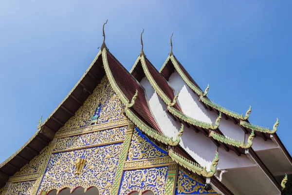 Projeto de asiático templo telhado — Fotografia de Stock