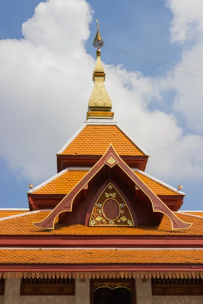 Conception de toit temple asiatique — Photo