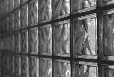 kare cam blok yüzeyini