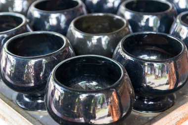 Monk'un alm kase minyatür para bağış için 