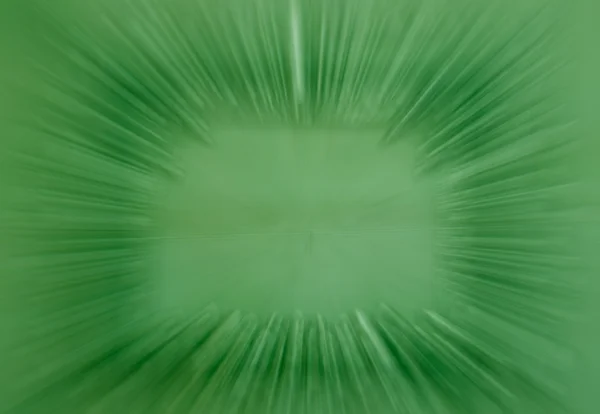 Color verde rayas movimiento radial desenfoque abstracto — Foto de Stock