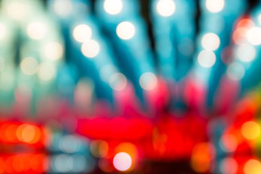 ufuk arka plan soyut bokeh renkli ışıklar