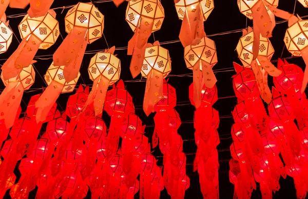 Thailand traditional decorating paper lantern — Stock Photo, Image
