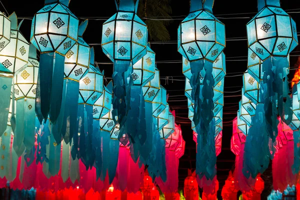 stock image thailand traditional decorating paper lantern 