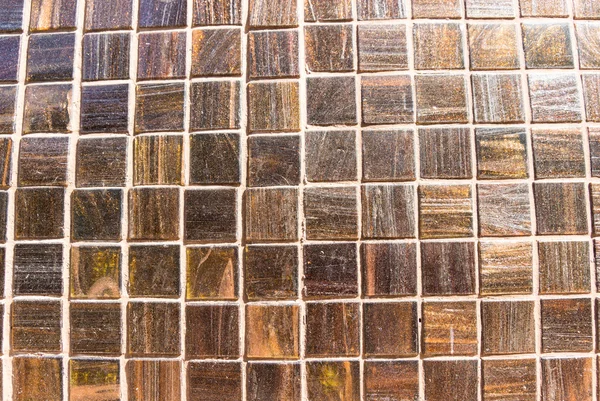 Brokat brązowy dachówka dla tekstura tło — Zdjęcie stockowe