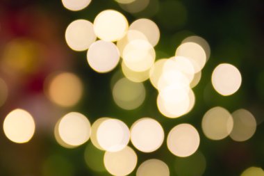 ufuk Noel bokeh ışık arka planı için