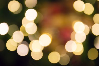 ufuk Noel bokeh ışık arka planı için