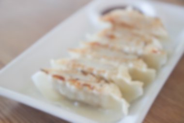 arka plan için bulanık ufuk domuz hamur tatlısı