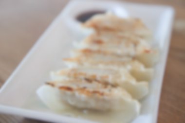 arka plan için bulanık ufuk domuz hamur tatlısı