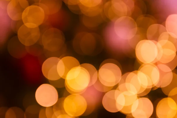 Defocused christmas bokeh light for background — Stock Photo, Image