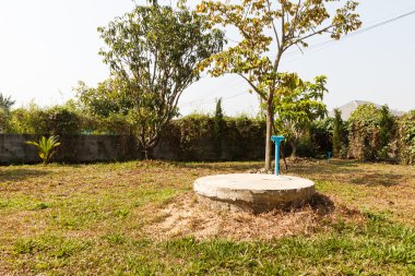 Lavabo Vidanjör yeraltı çimento silindir 
