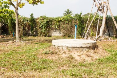 Lavabo Vidanjör yeraltı çimento silindir 