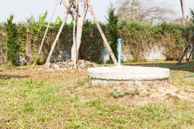 Lavabo Vidanjör yeraltı çimento silindir 