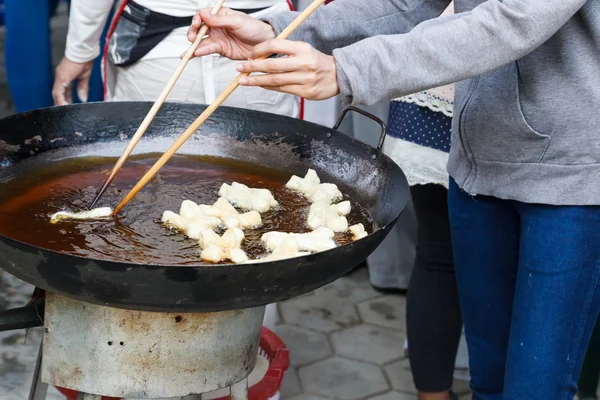 Smažené doughstick — Stock fotografie