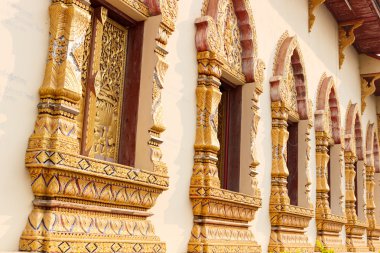 Tayland heykel sanat tasarımı kilise pencere