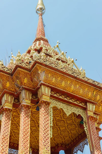 Tajlandia rzeźby sztuki projekt pawilonu — Zdjęcie stockowe