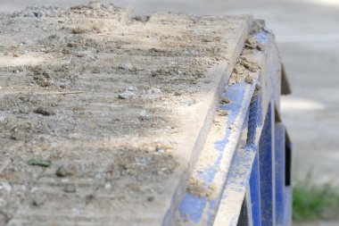 kamyon üzerinde kir