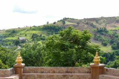 dağ manzarası t Tayland kırsalında görünümünü