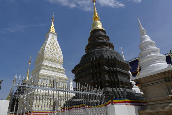 Architektura buddyjska Pagoda w Tajlandii — Zdjęcie stockowe