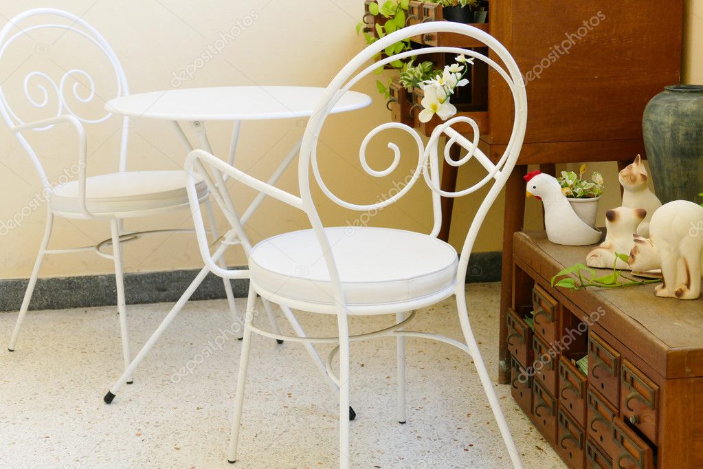 Ahsap 3 Lu Dekoratif Masa Sandalye Seti 4166