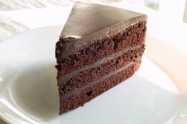 Çikolatalı kek. 