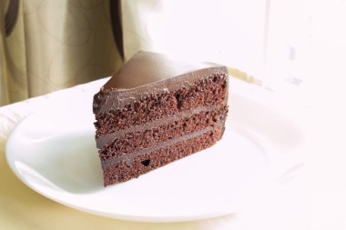 Çikolatalı kek. 