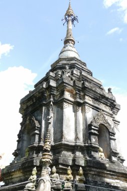 Antik Budizm pagoda kırsal Tayland