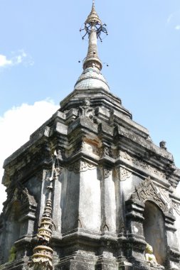 Antik Budizm pagoda kırsal Tayland