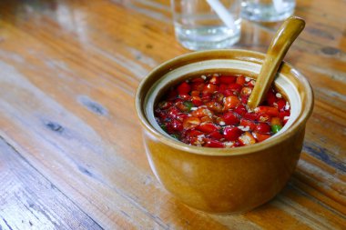 Chili soslu balık