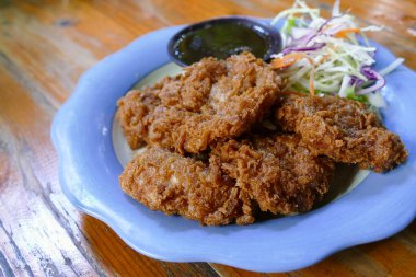 kızarmış karides pasta