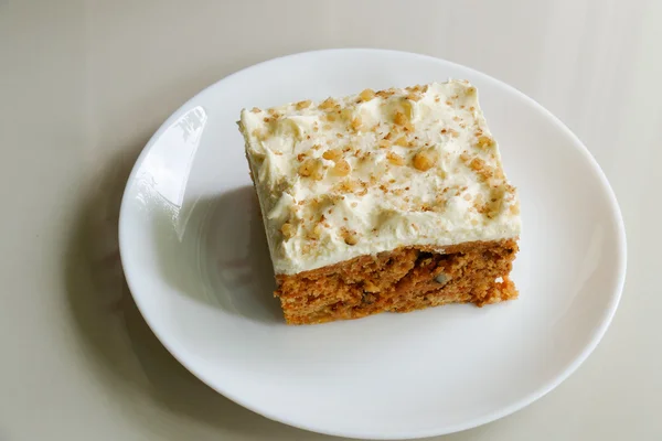 Bolo de cenoura — Fotografia de Stock