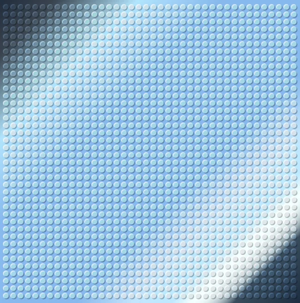 Blaue Prägung metallischen Kreis Hintergrund — Stockvektor