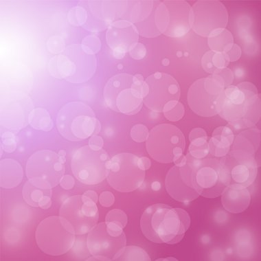 pembe bir arka plan üzerinde bokeh