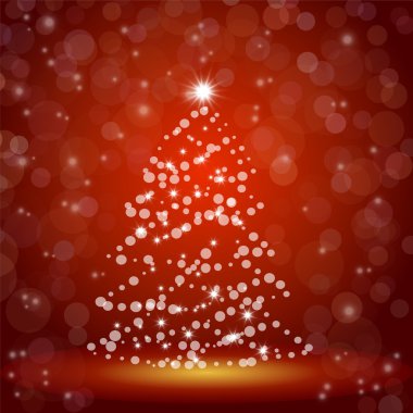 Bokeh 'le Noel ağacı