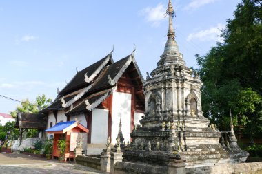 Antik tarihi Budist pagoda anıt ve tapınak Kilisesi