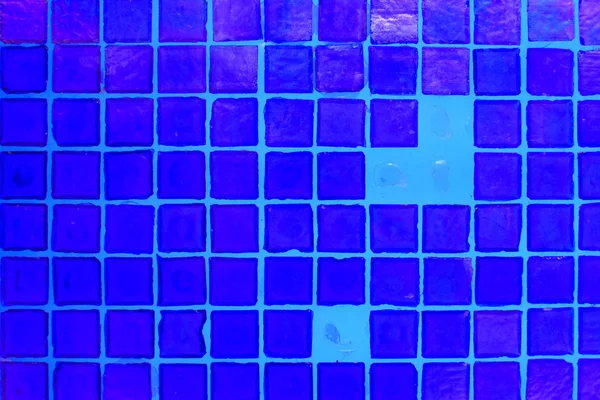Blaues Glas an der Wand für Textur Hintergrund — Stockfoto