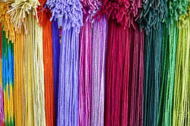 renkli gökkuşağı ip arka plan