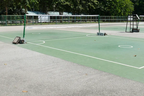 야외 sepaktakraw 법원 — 스톡 사진